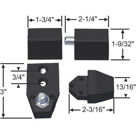 Strybuc Offset Pivot Set 19-258BZ